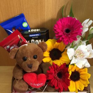 Caixa de chocolates primavera